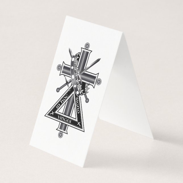 Freemasonic kor kort (Baksida)