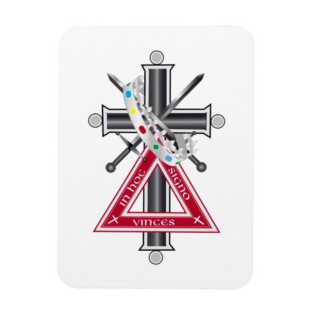 Freemasonic kor magnet (Vertikal)