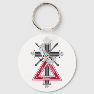 Freemasonic kor nyckelring