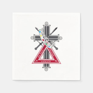 Freemasonic kor pappersservett
