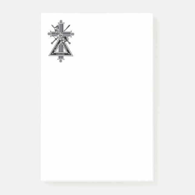 Freemasonic kor post-it block (Framsida)