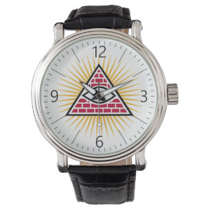 Freemasonic öga armbandsur