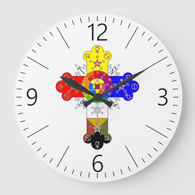 Freemasonic Rosy Kor Stor Klocka (Framsida)