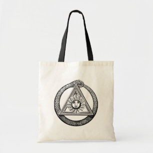 Freemasonry alla som ser Öga Masonisk symbol Tygkasse