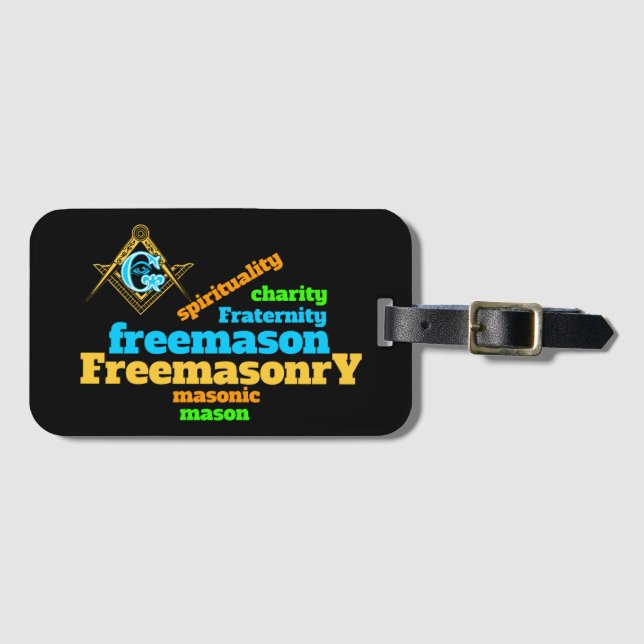 Freemasonry Bagagebricka (Framsida horisontal)