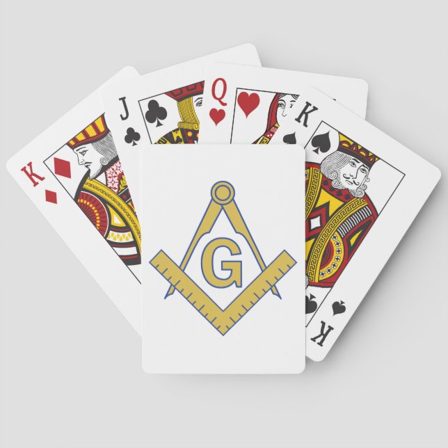 Freemasonry Casinokort (Baksidan)