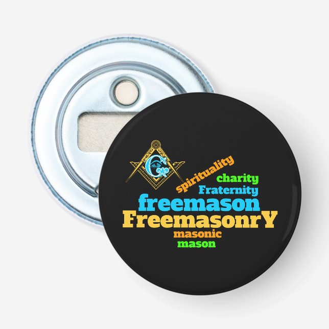 Freemasonry Flasköppnare (Framsidan)