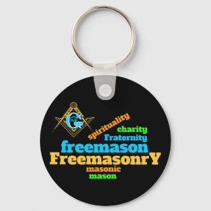 Freemasonry Nyckelring