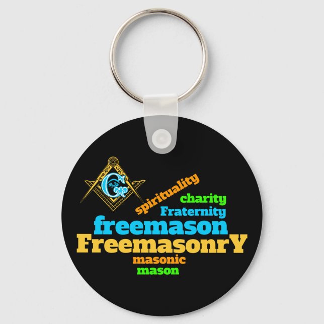Freemasonry Nyckelring (Framsida)