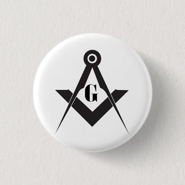 Freemasonry symbol knapp (Framsida)