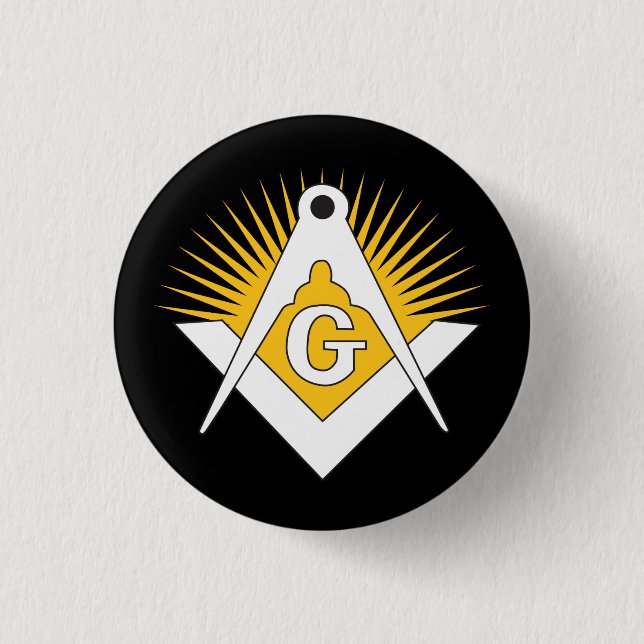 Freemasonry symbol knapp (Framsida)