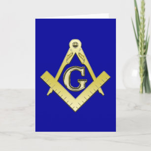 Freemasonry-symbolkort Kort