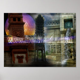 Freemasonry World Poster