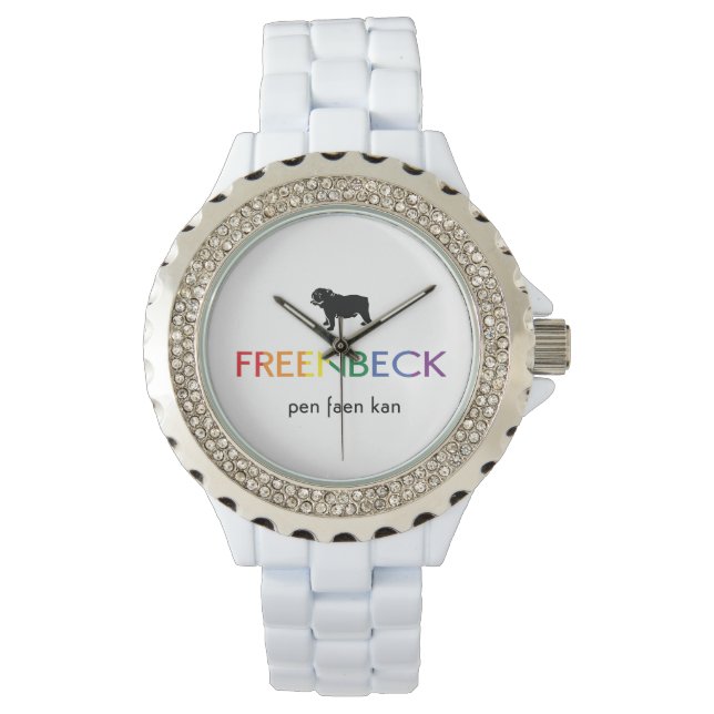 FreenBecky Rainbow Watch Armbandsur (Framsida)