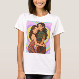 Freenbecky Thai GL Ship Couple Freen & Becky  T Shirt