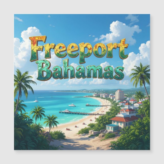 Freeport Bahamas drömmer (Framsida)