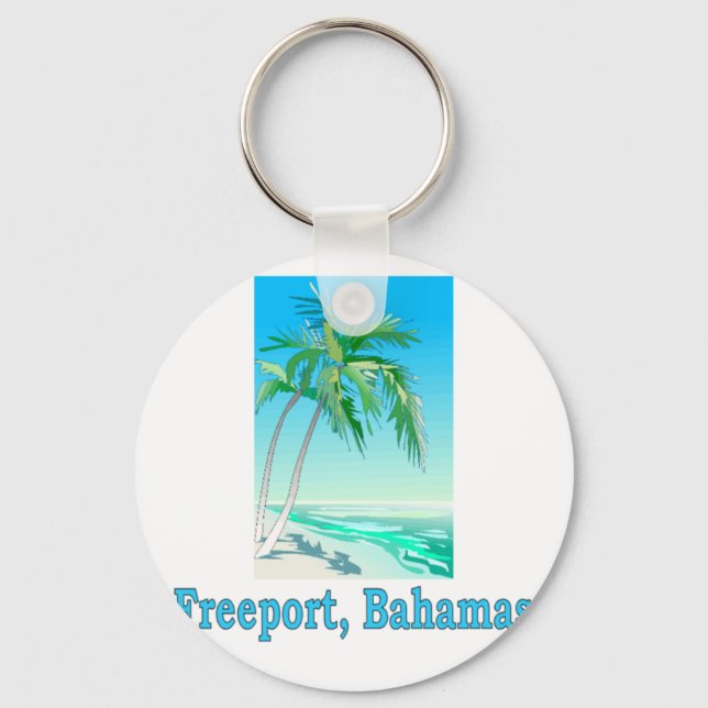 Freeport, Bahamas Nyckelring (Framsida)