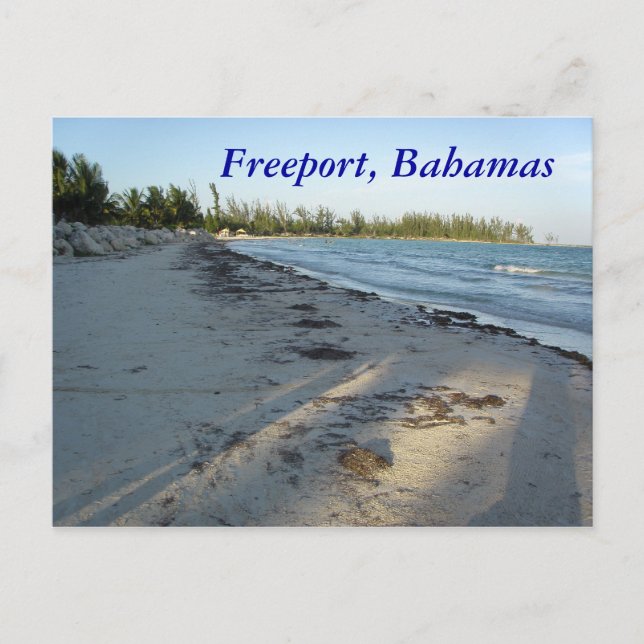Freeport, Bahamas vykort (Framsida)