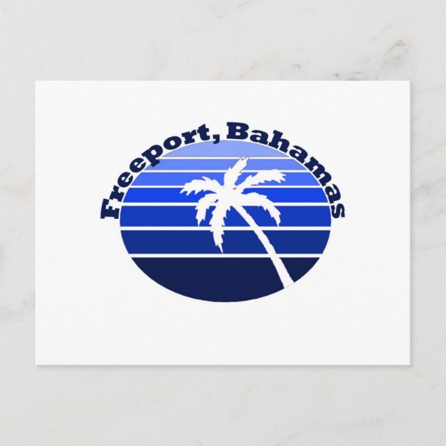 Freeport, Bahamas Vykort (Framsida)