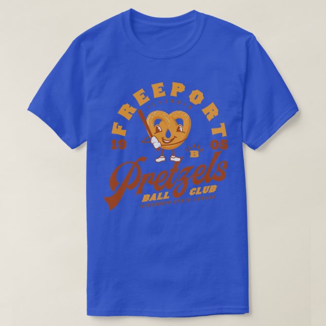 Freeport Pretzels T Shirt (Design framsida)
