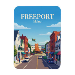 Freeport USA Magnet