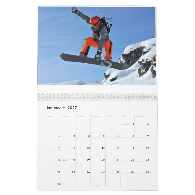 Freeride hoppar 2011 kalender (Jan 2027)