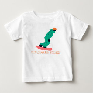 Freeride Snowboarder Snowboard Squad Team T Shirt