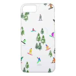 Freeride Snowboarder Snowboarding Illustration