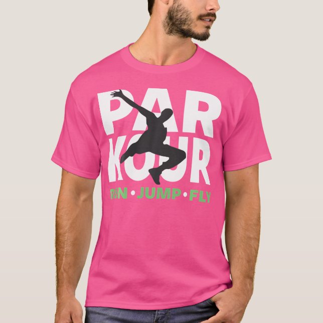 Freerunner - Freerunning - Traceur - Parkour T Shirt (Framsida)