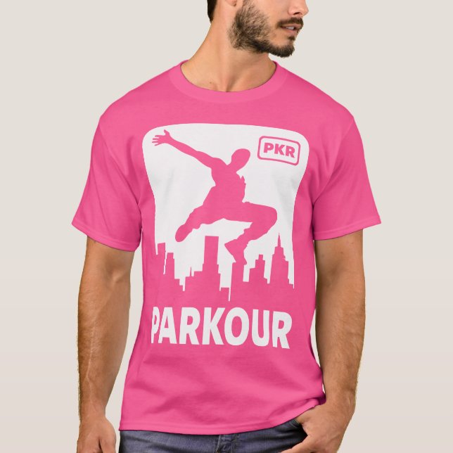 Freerunner - Freerunning - Traceur - Parkour T Shirt (Framsida)