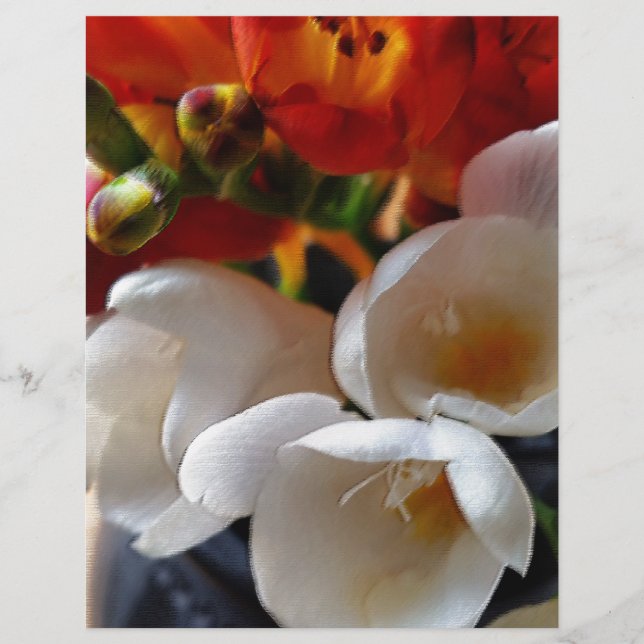 Freesias bouquet (Framsida)