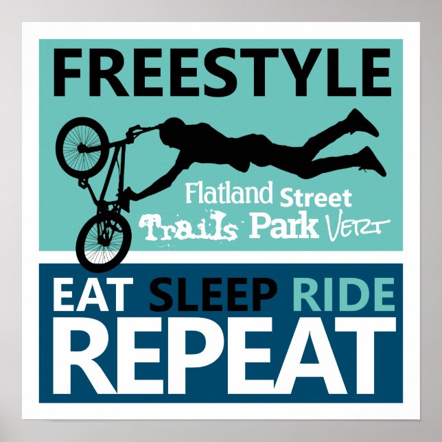 Freestyle Bike Motocross Poster (Framsidan)