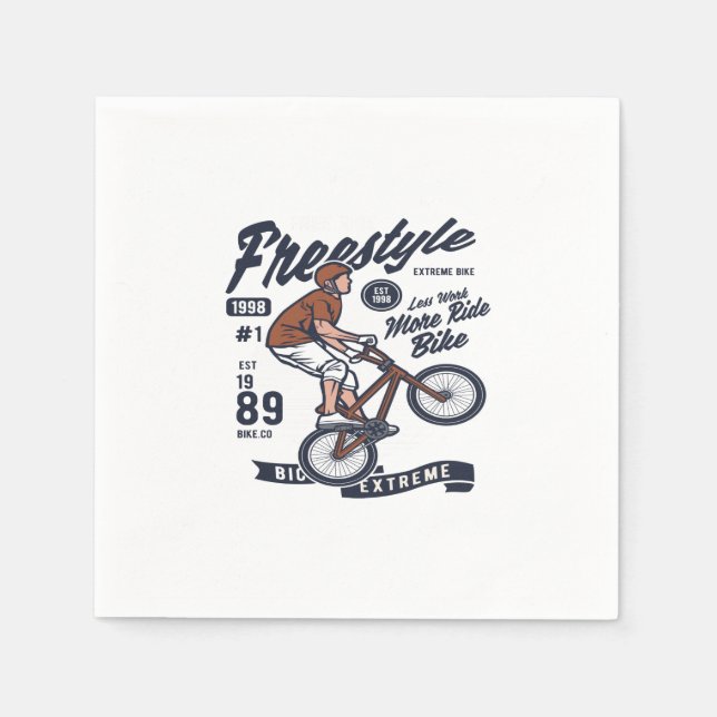 Freestyle Bike Pappersservett (Framsidan)
