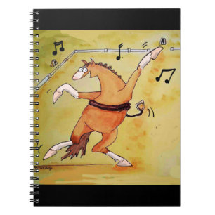 Freestyle Dressage Dancing Horse Notebook Anteckningsbok