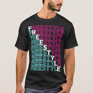 Freestyle Fullt Front 80S Electronic Dance Music T Shirt
