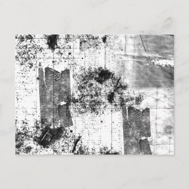 Freestyle i svartvitt vykort (Framsida)