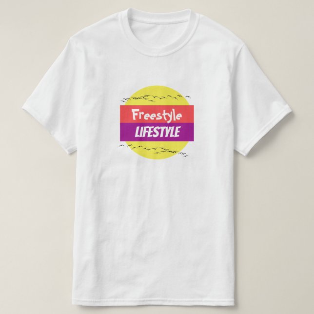 Freestyle Lifestyle T-Shirt (Design framsida)