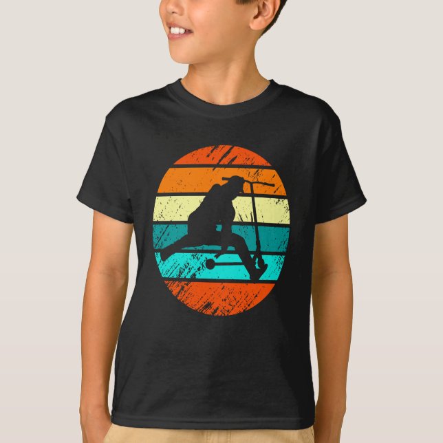 Freestyle med City Scooter T Shirt (Framsida)