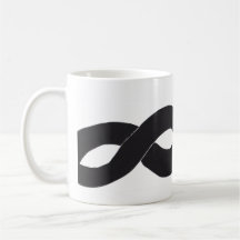 Freestyle Monochrome Looping Design Mugg
