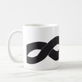 Freestyle Monochrome Looping Design Mugg