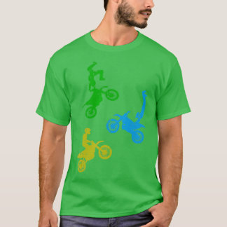 Freestyle Motocross Dirtcycle Wheelie Enduro Motor T Shirt