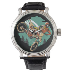 Freestyle Motorcycle Stunts FMX Armbandsur