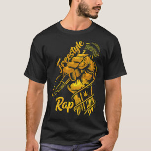 Freestyle Rap Hip hop Best MC Golden T Shirt