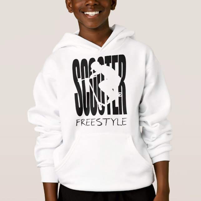 Freestyle scooter-bedövningar t shirt (Framsida)
