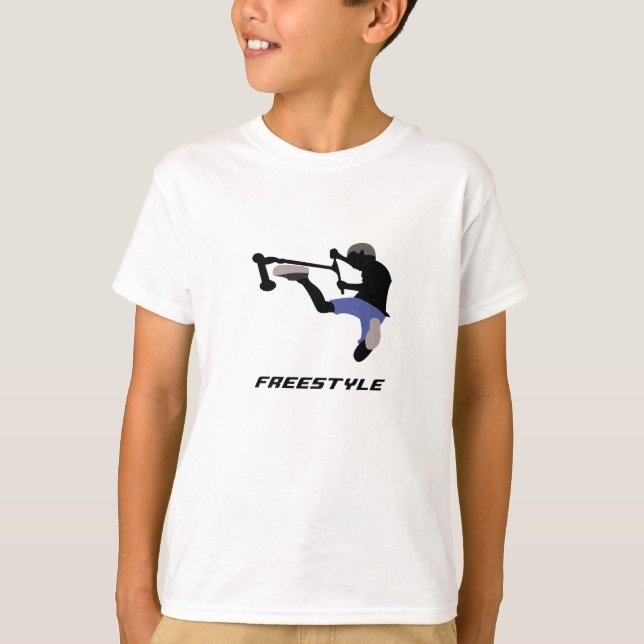 Freestyle scooter t shirt (Framsida)