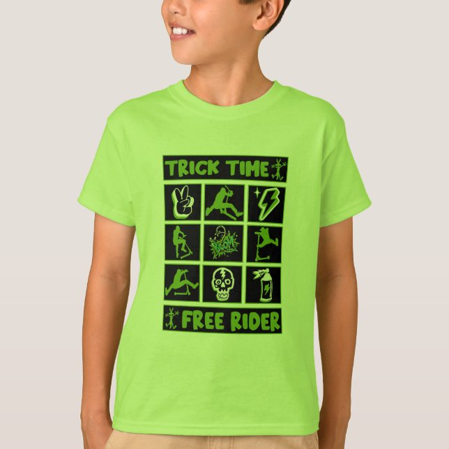 Freestyle Scooter T Shirt (Framsida)