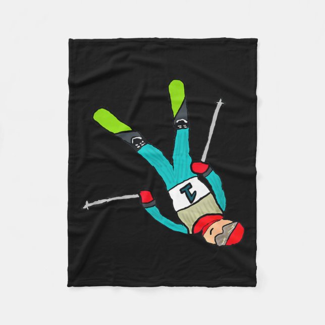 Freestyle-skidor  fleecefilt (Framsidan)