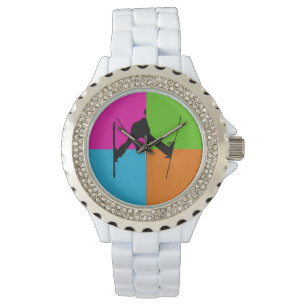 Freestyle skiing armbandsur