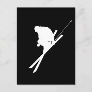 Freestyle skiing vykort