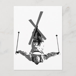 Freestyle Skiing Vykort